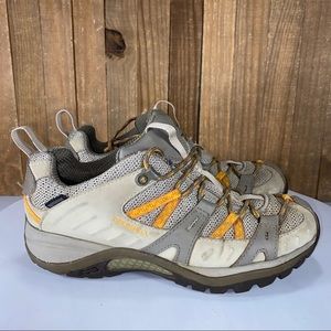 Merrell Siren Sport 2 Brindle Brown Orange Trail Hiking Shoes Womens size 7.5